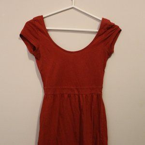 Copper T-Shirt Dress